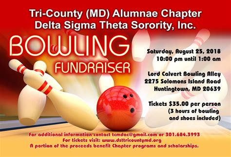Bowling Fundraiser - DST Tri-County (MD)