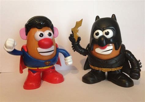Mr Potato Head Batman And Superman Dc Comics 1837786413