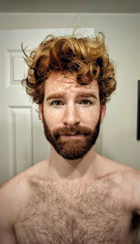 Just Things Hot Ginger Men Ginger Beard Hairy Men Morning Hair