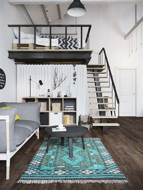 70 Cool Creative Loft Apartment Decorating Ideas