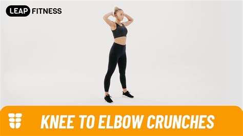 How To Do：knee To Elbow Crunches Youtube