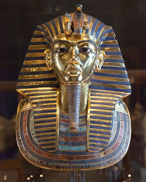 The Ever Famous Mask Of Tutankhamun Made Of Over 10 Kilograms Of Gold
