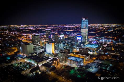 Stunning Aerials Of Oklahomas Capital City Downtown Oklahoma City