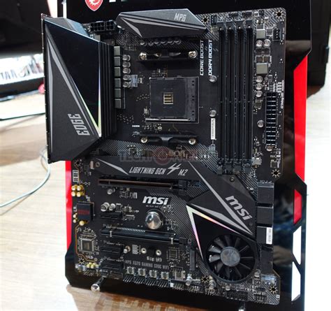 Four Premium Msi X570 Motherboards Pictured Up Close Techpowerup
