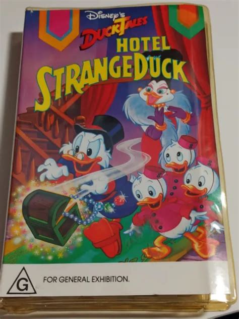 Ducktales Hotel Stranger Duck Vhs Clamshell Disney Pre Owned Good