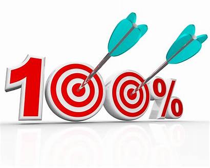 Percent Score Perfect Targets Clip Clipart Arrows