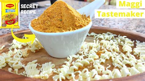 Maggi Tastemaker Recipe How To Make Maggi Masala Powder At Home