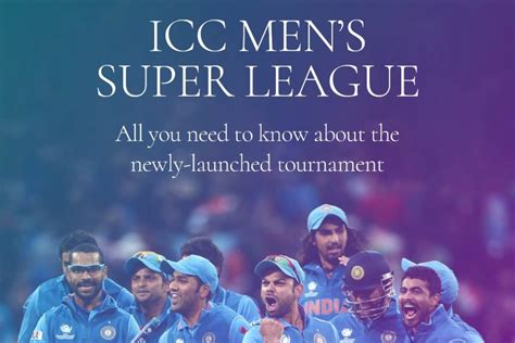 Icc Mens Cricket World Cup Super League All You Need To Know News18