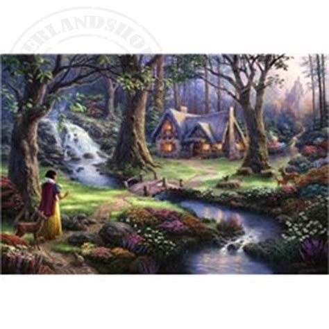 Neverlandshop Thomas Kinkade Discovers The Cottage Snow White