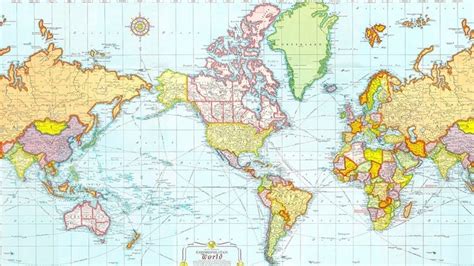 Mapas ¿cómo Representan El Mundo Diferentes Países Rt