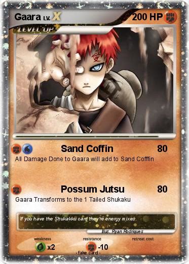 Pokémon Gaara 337 337 Sand Coffin My Pokemon Card