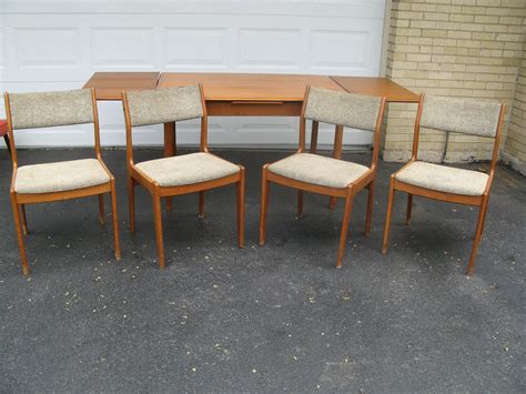 The most sought after teak dining table furniture model is a minimalist teak table furniture model. MidCenturyModernMania@gmail.com: Danish Modern Teak Dining Table and 4 Chairs. Marked 'Made in ...