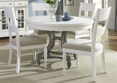 Showroom open 7 days a week! Harbor View II Round Extendable Dining Room Set from ...