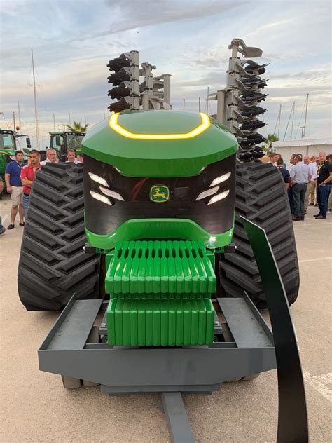 John Deere Reveals New Driverless Tractor Concept Farm Equipment