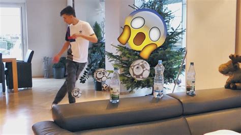 Ultimate Footballsoccer Trick Shots At Home Every Day Situations By