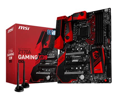 Msi Z170a Gaming M9 Ack Motherboard Specifications On Motherboarddb
