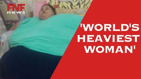 Worlds Heaviest Woman Eman Ahmed Weighing 500 Kg Reached India On