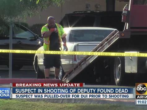 Suspect Who Shot Deputy Kills Self In Tempe