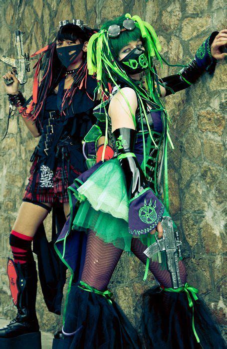 Cybergothicstyle Goth Subculture Cybergoth Cybergoth Fashion