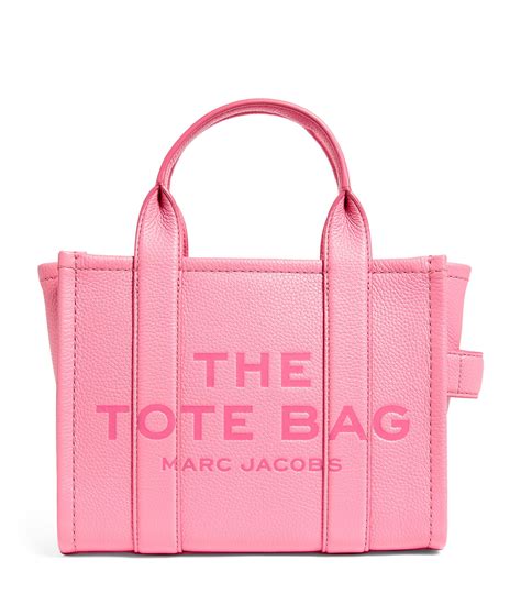 Womens Marc Jacobs Pink The Marc Jacobs Mini Leather The Tote Bag