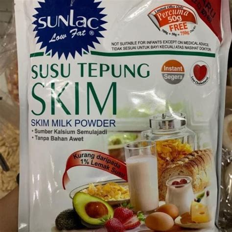 Less than 1 % milk fat only. Jual Susu Skim Milk Powder SunLac - Jakarta Barat ...