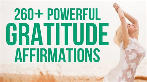 260 morning gratitude affirmations 🔆 positive energy 🔆 listen every day youtube