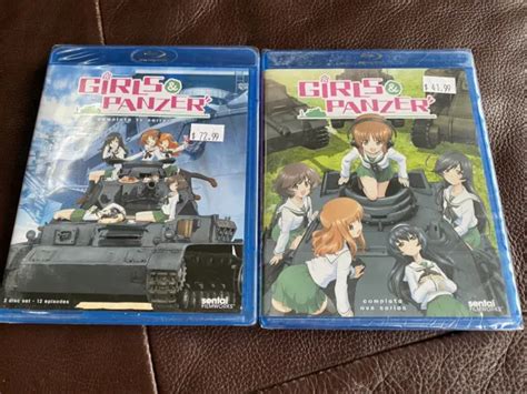 GIRLS UND Panzer Complete TV Series OVA Blu Ray Sentai Filmworks PicClick
