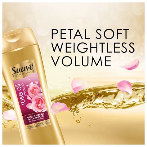 Suave Professionals Rose Oil Infusion Volumizing Shampoo 28 Fl Oz