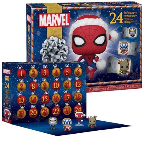 Pocket Pop Figurky Marvel Adventní Kalendář 24 Figurek Blindboxcz