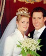 David, Viscount Linley and Hon. Serena Stanhope 1993 | Royal brides ...