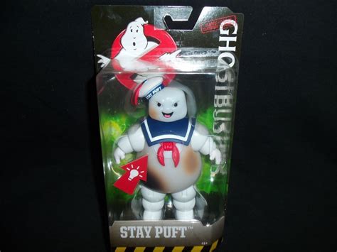 Ghostbusters Stay Puft Marshmallow Man 6 Action Figure Burned Lights