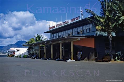 Honolulu Airport Terminal 1950s Airports Terminal Honolulu