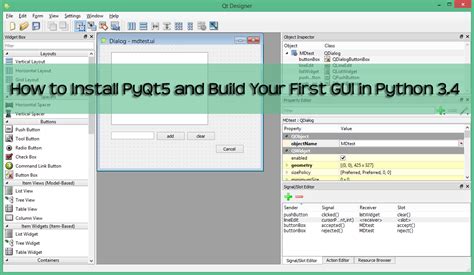 Create Gui App With Pyqt5 Part 1 Youtube
