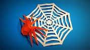 Origami Spider | How to Make a Paper Spider Halloween Decor Ideas ...
