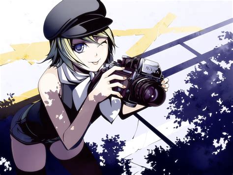 Anime Girls With Digital Cameras Animoe