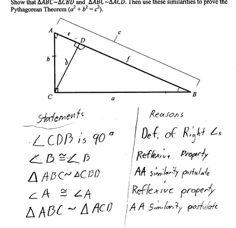 12 Best Images Of Which Are Similar Triangles Worksheet Right