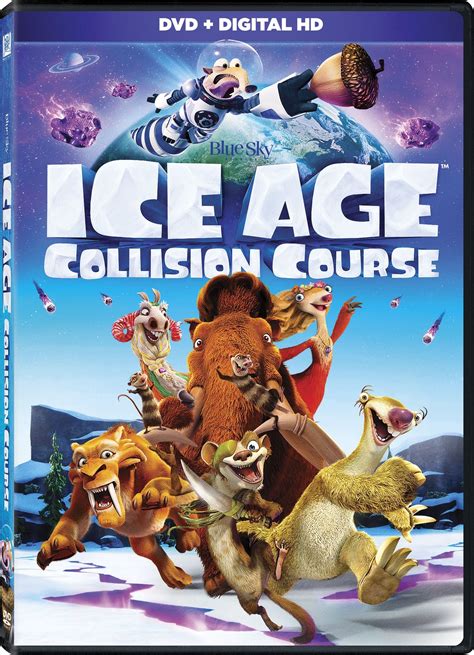 Ice Age Collision Course Dvd Cover