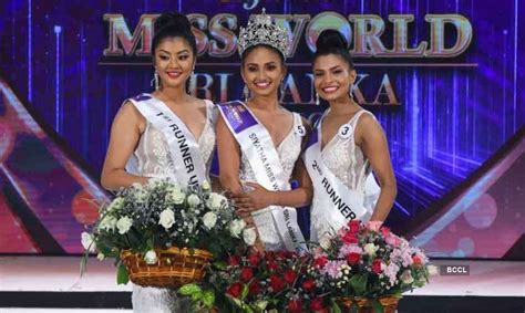 Dewmini Thathsarani Crowned Siyatha Miss World Sri Lanka 2019