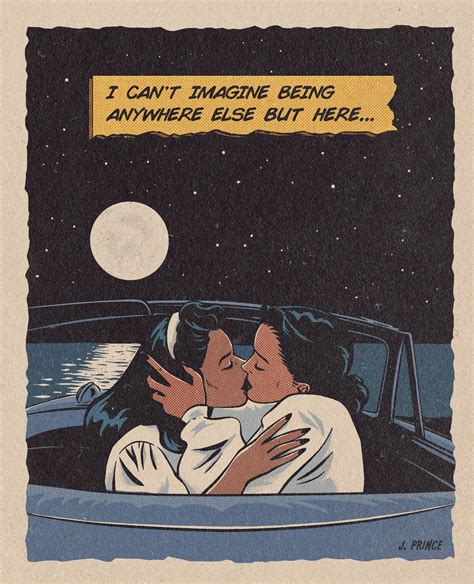 in her illustrations jenifer prince recreates vintage pulp comics as sapphic love stories pop