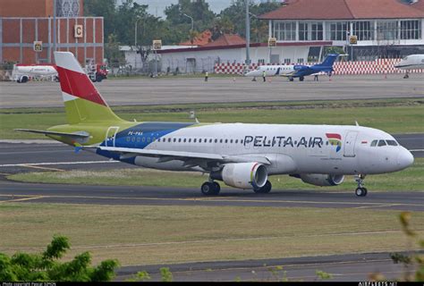 Pelita Air Service Airbus A320 Pk Pwa Photo 74447 Airfleets Aviation