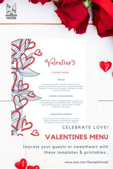 Make it a menu to remember at your next dinner party or gathering, with a little help from delicious. Valentine's Day Dinner Menu, Valentine's Heart Menu ...