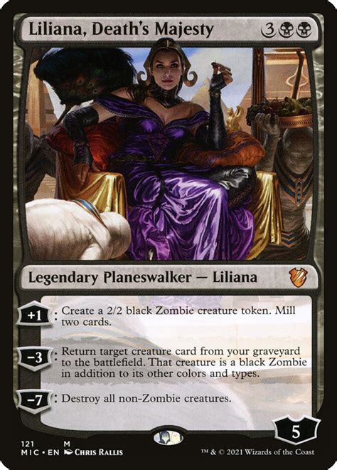Liliana Deaths Majesty Planeswalker Duel Deck Tcgplayer Infinite