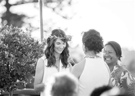 California Villa Modern Lesbian Wedding