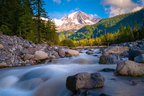 Waterfalls Not Wildflowers Are Mt Rainier National Parks Main