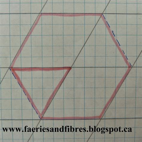 Tutorial Draft Your Own Diamonds Hexagons And Triangles For English