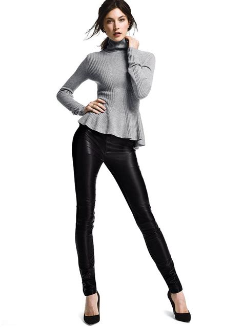 Fast Simple Image Host Fashion Leather Leggings Outfit Clothes