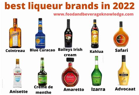 55 Best Liqueur Brands List In 2021 With Country Base And Flavour