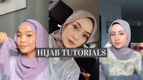 hijab tutorials hijab style 2022 youtube
