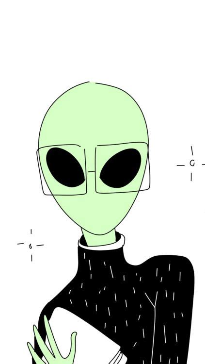 Imagen Relacionada Alien Aesthetic Alien Drawings Cute Alien