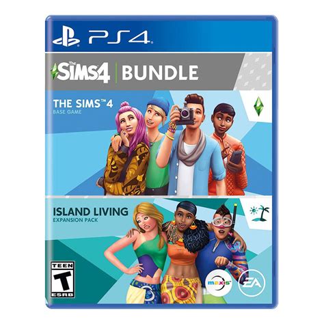 The Sims 4 Plus Island Living Bundle Playstation 4 Dubai Uae